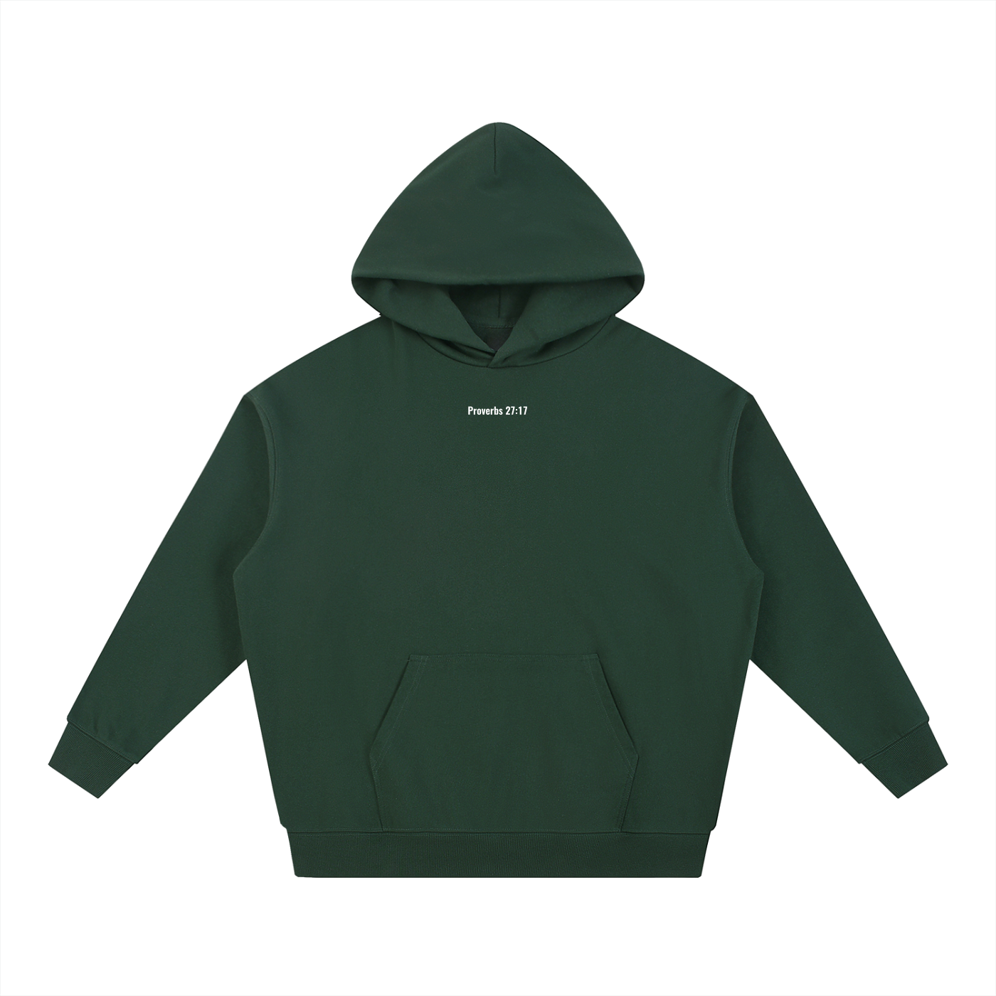 Essential Heavyweight Hoodie(Proverbs 27:17)