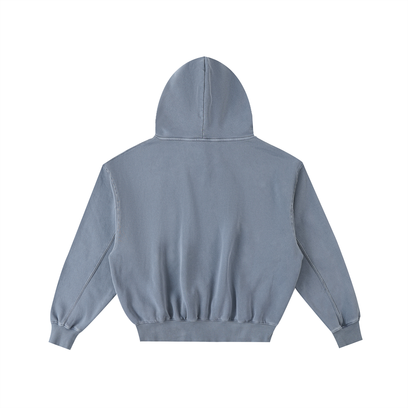 Frayed Enzyme Washed Fleece hoodie (Colossians 3:23)
