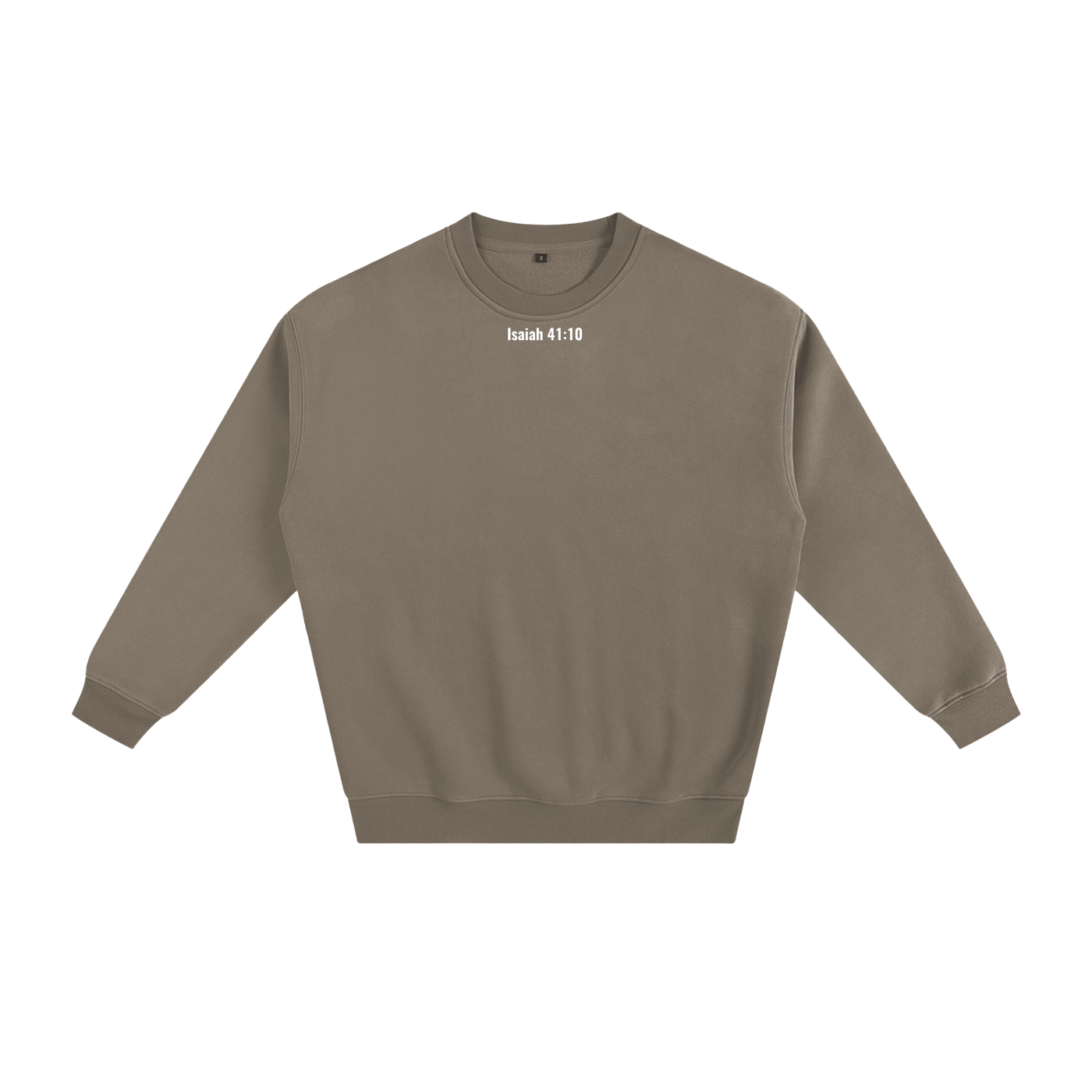 Fleeced Sweatshirt(Isaiah 41:10)