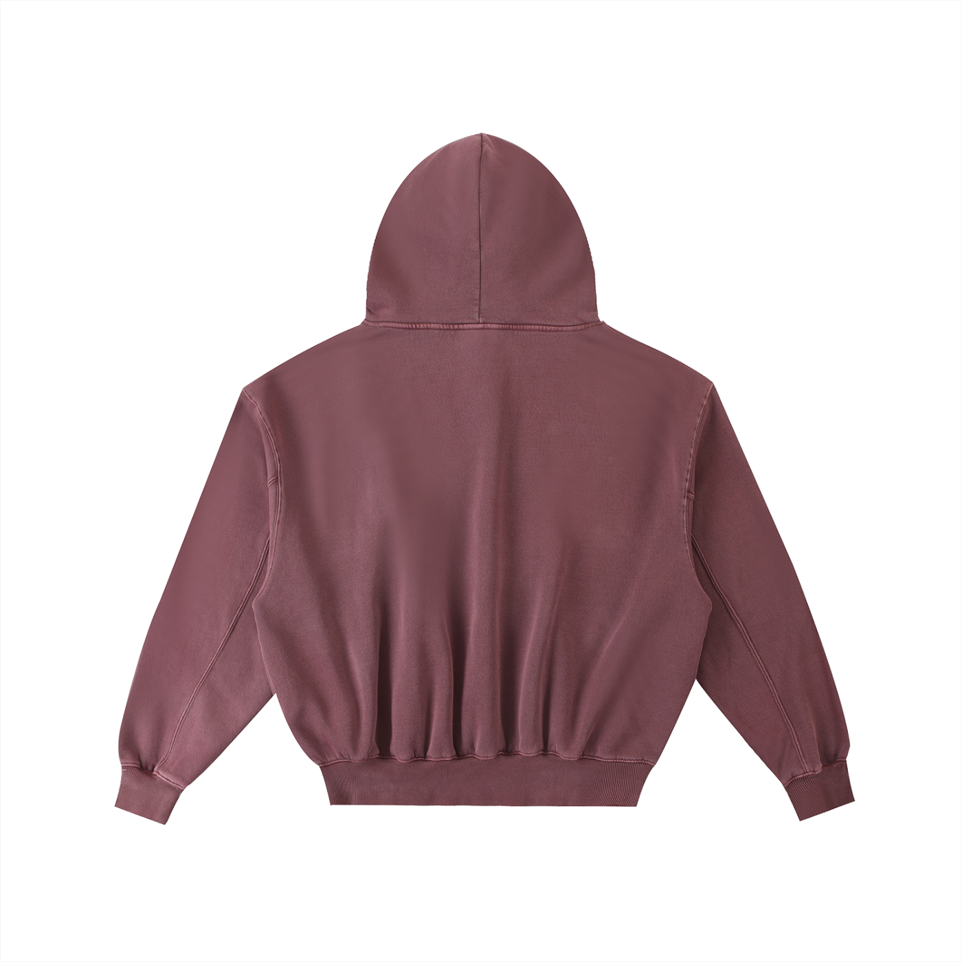 Frayed Enzyme Washed Fleece hoodie (Colossians 3:23)