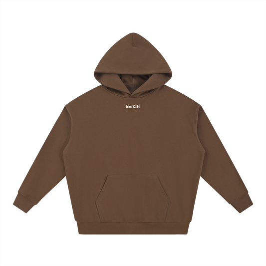 Essential Heavyweight Hoodie(John 13:34)