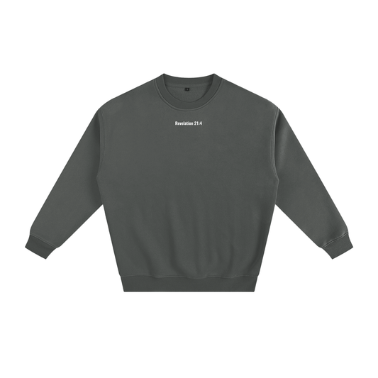 Fleeced Sweatshirt(Revelation 21:4)