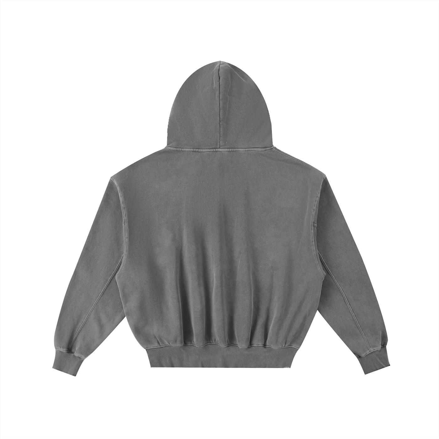 Frayed Enzyme Washed Fleece hoodie (Colossians 3:23)