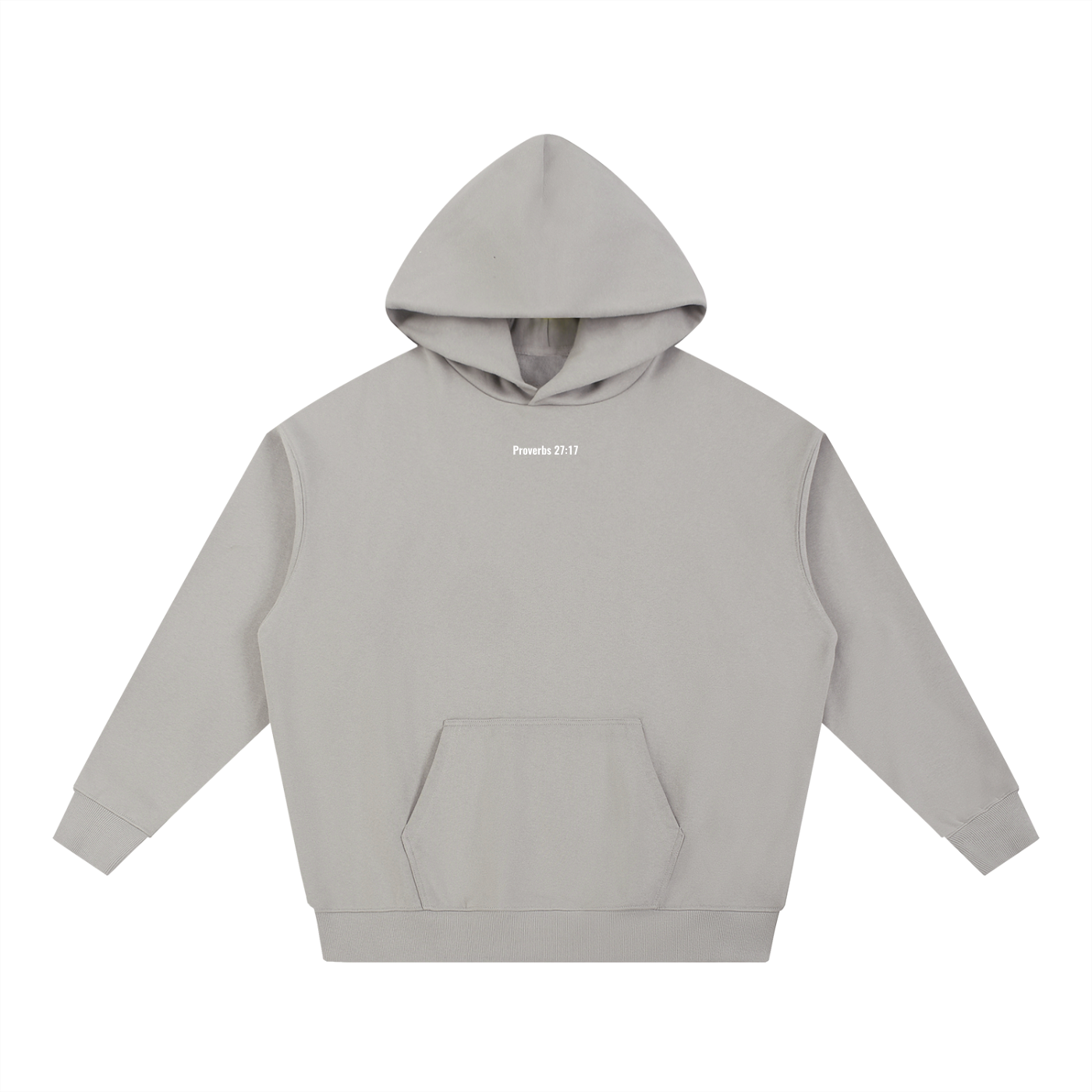Essential Heavyweight Hoodie(Proverbs 27:17)