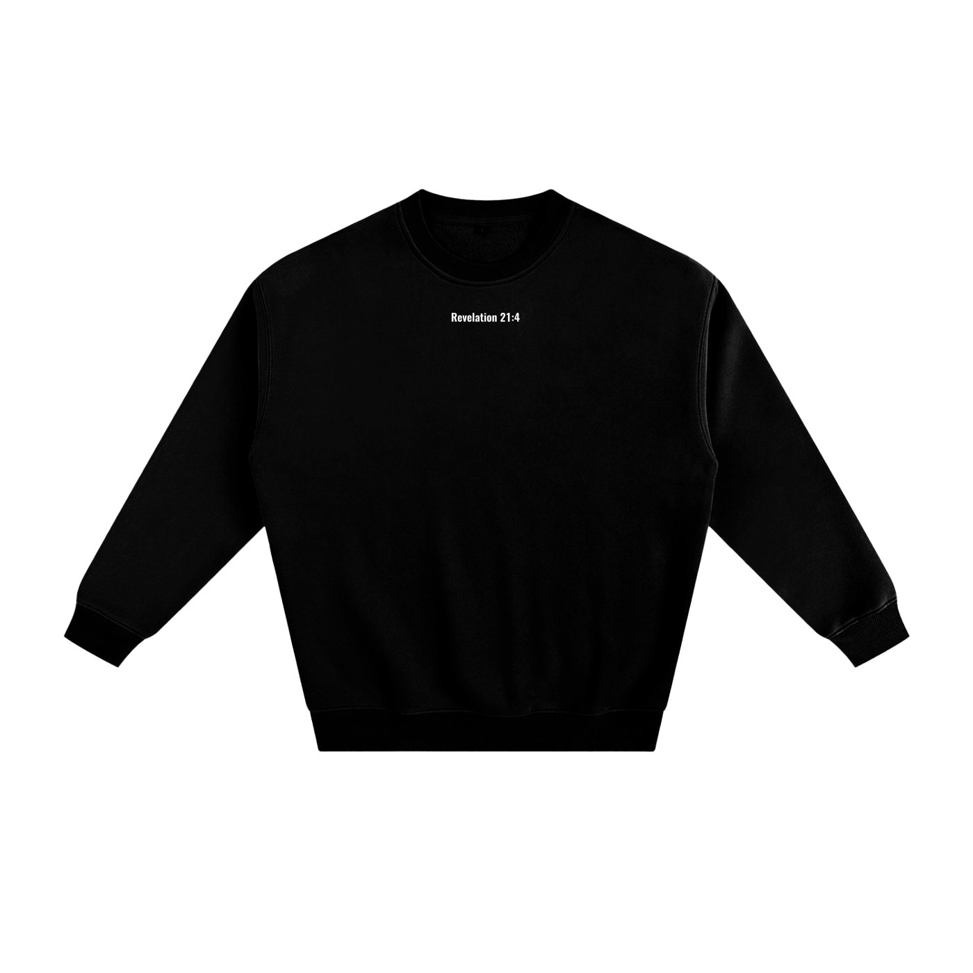 Fleeced Sweatshirt(Revelation 21:4)