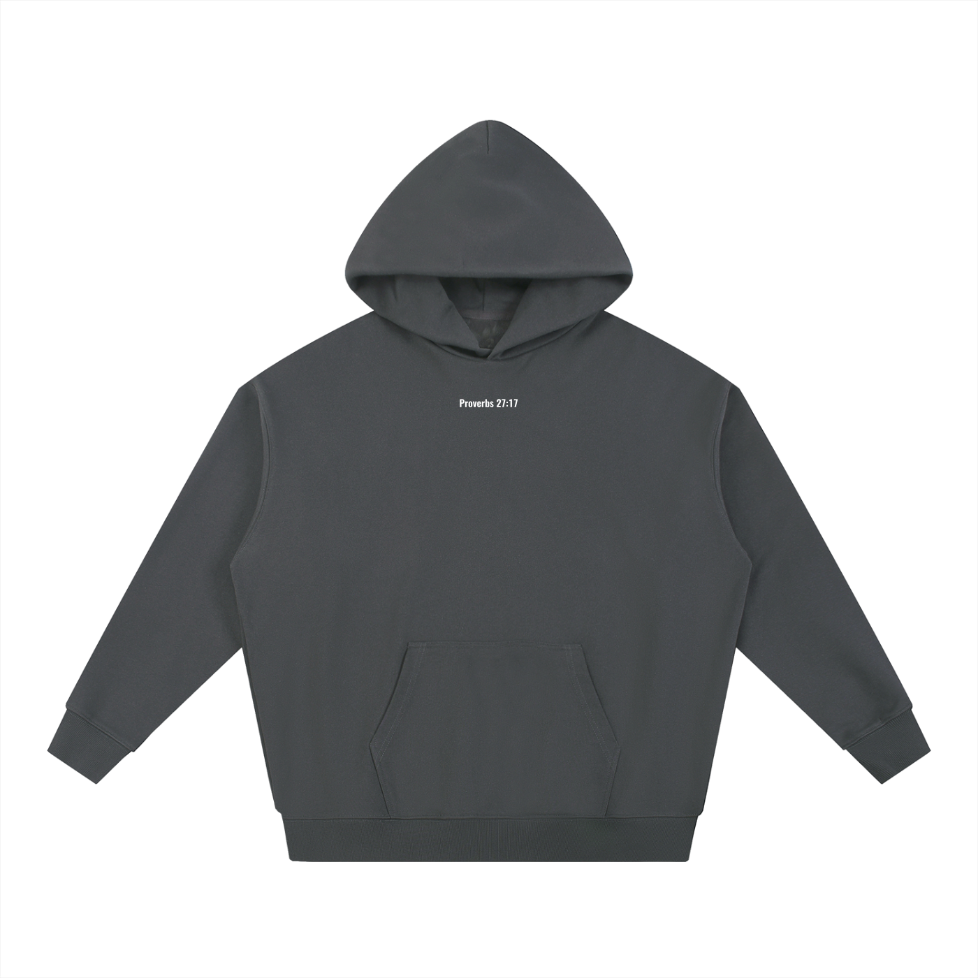 Essential Heavyweight Hoodie(Proverbs 27:17)