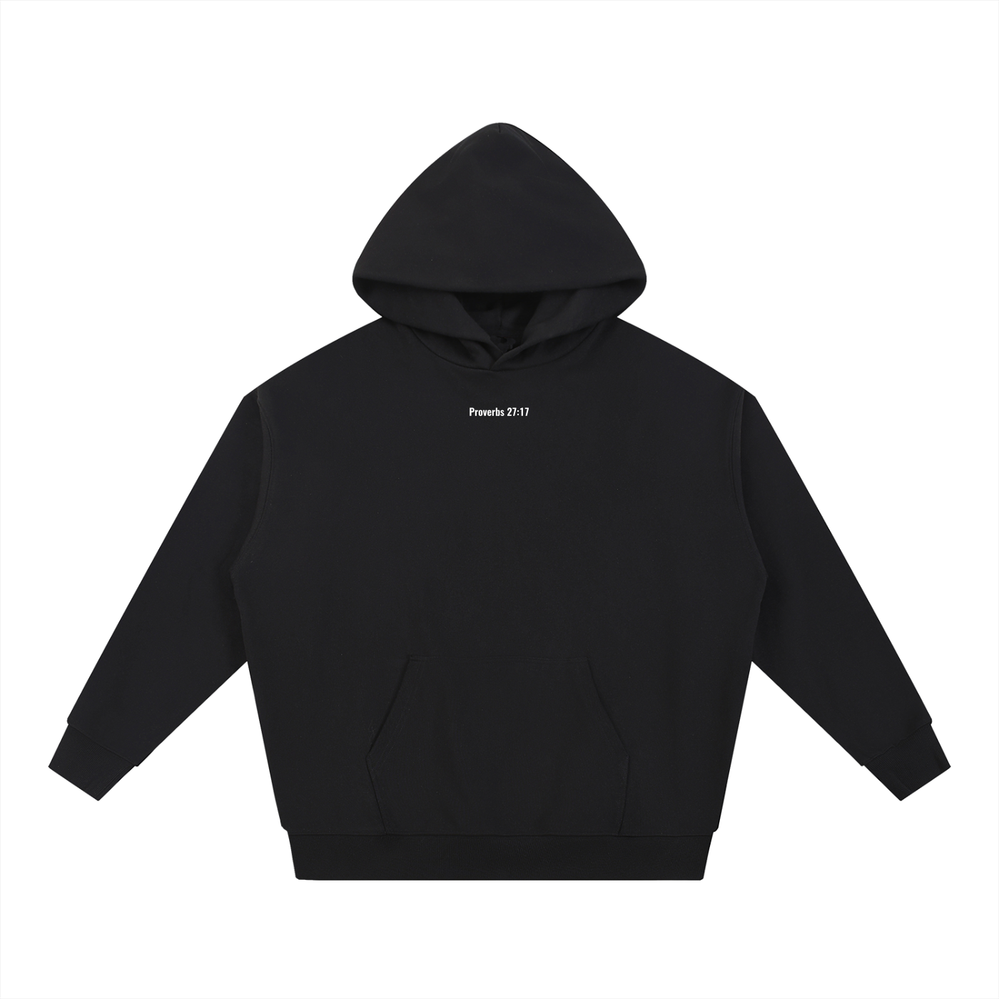 Essential Heavyweight Hoodie(Proverbs 27:17)
